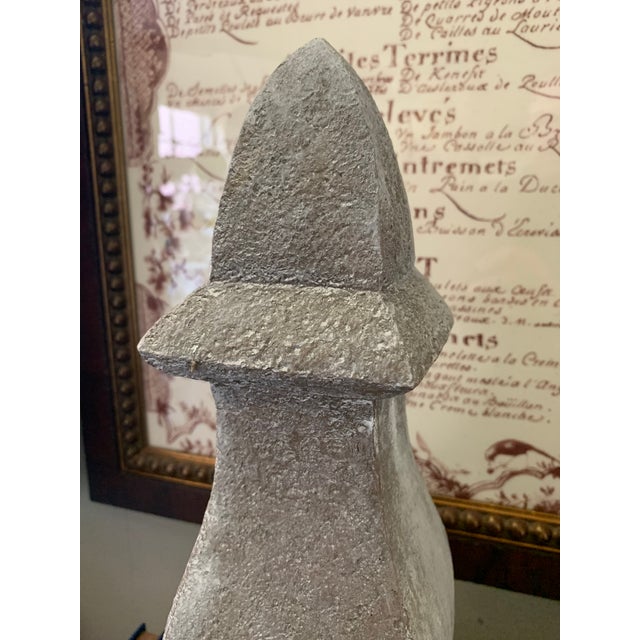 Beautiful pair of fiberglass finials indoor/outdoor, the Perfect architectural artefact that will bring classic drama and...