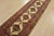 An authentic vintage tribal Heriz runner hand-knotted with fine wool and silk highlights and natural dyes. This...