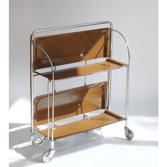 Mid-Century Modern Mid-Century German Bar Cart, 1960s For Sale - Image 3 of 8