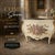 1960s French Louis XV Bombe Commode Hand Painted Floral Chest For Sale - Image 9 of 9