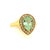 Natural Emerald Diamond Ring 14K Y Gold 1.74 TCW Certified, Size 6.75 For Sale - Image 11 of 12