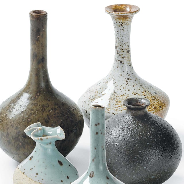 Regina Andrew Porcelain Bud Vases - Set of 8 For Sale - Image 4 of 6
