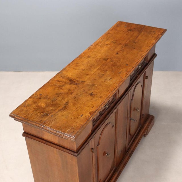 Baroque Style Sideboard in Wood For Sale - Image 9 of 11