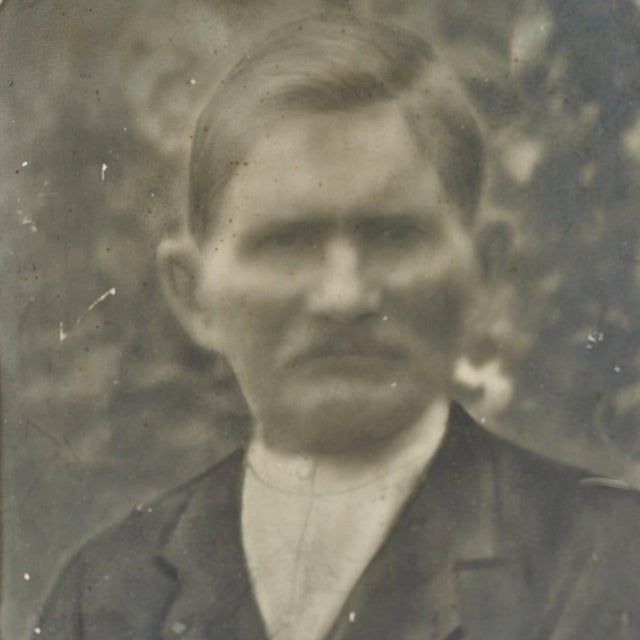 Vintage Male Portrait Photograph, 1940s