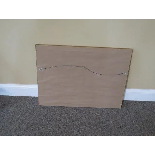 Printmaking Materials 1990s Framed & Matted Decorative Print Living Room Scene Reproduction For Sale - Image 7 of 8