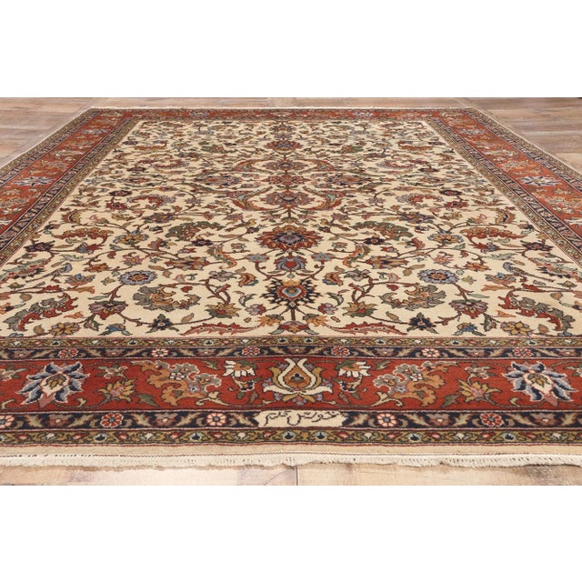 Textile Late 20th Century Late 20th Century Vintage Romanian Rug - 08'04 x 12'00 For Sale - Image 7 of 8