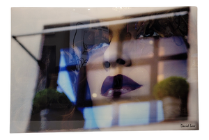 David Law, Photography Female Portrait, Methacrylate, England, 1990s, Plastic