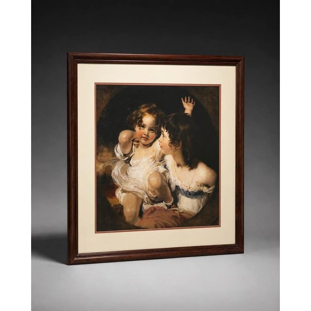 1980s Calmady Children Portrait Print After Sir Thomas Lawrence For Sale In Miami - Image 6 of 8