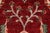 1990s Shabby Chic Ziegler Red/Beige Wool Runner Rug- 1'11'' X 5'0'' For Sale - Image 5 of 10