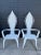 1960s Danny Ho Fong Vintage Wicker Leaf Back Chairs, Set of Two For Sale - Image 5 of 13