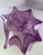 Vintage Large Vintage Lavorazione Arte Murano Purple Pink Glass 8 Point Starfish Bowl For Sale - Image 12 of 12