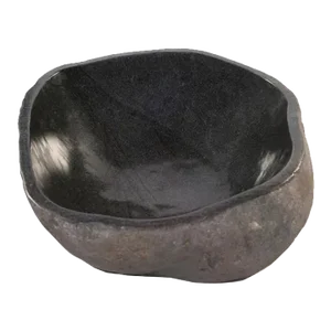 Round Free Form River Stone Vessel 3