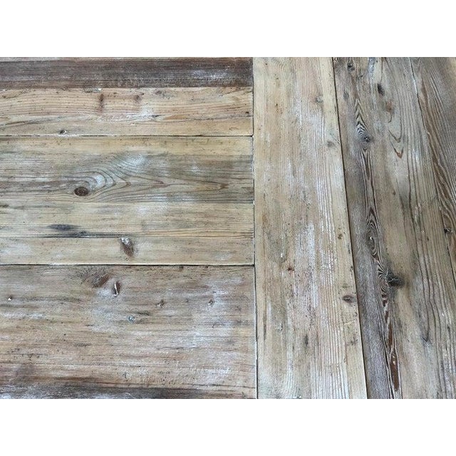 Camel 19th. C. Italian Tuscan Style Bleached Walnut Dining Table W/ Leaves For Sale - Image 8 of 15