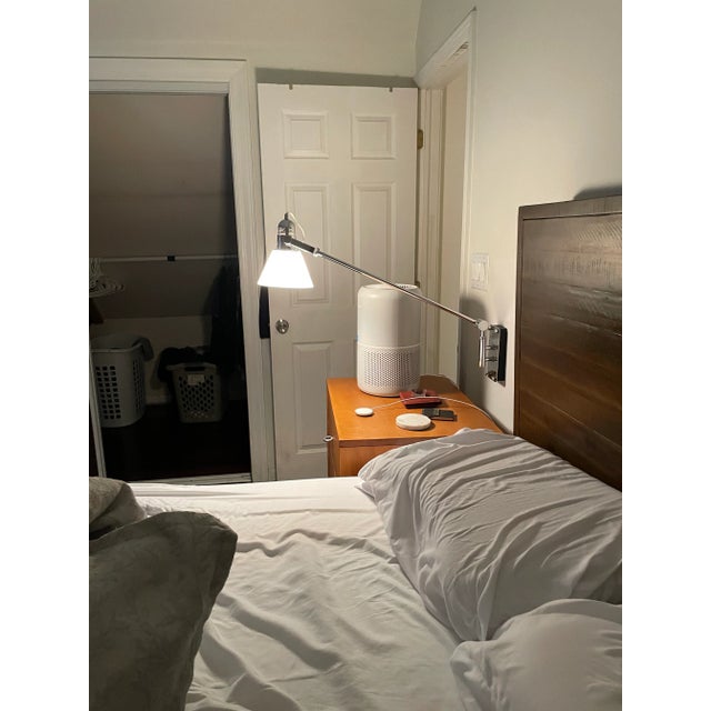 Metal 1979 Nessen Lighting Articulating Wall Fixtures - A Pair For Sale - Image 7 of 10