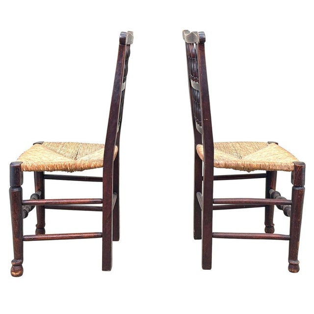 Georgian Spindleback Kitchen Dining Chairs, 1820, Set of 8 For Sale - Image 4 of 18