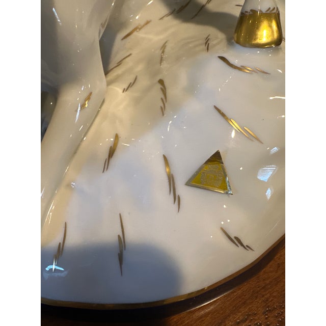 DUX Vintage Royal Dux Bohemia Porcelain Equestrian & Hunting Group For Sale - Image 4 of 8