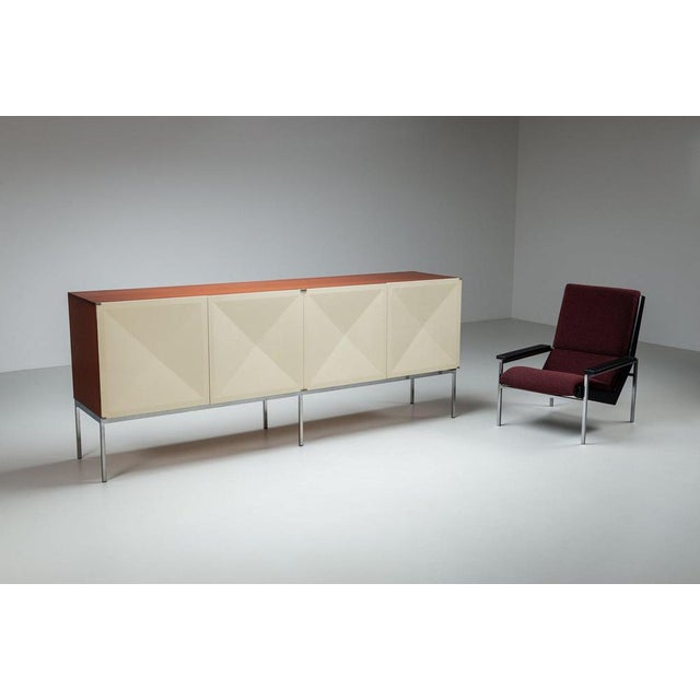 Pointe de Diamant Sideboard from Philippon & Lecoq, Behr, Germany, 1960 For Sale - Image 16 of 18