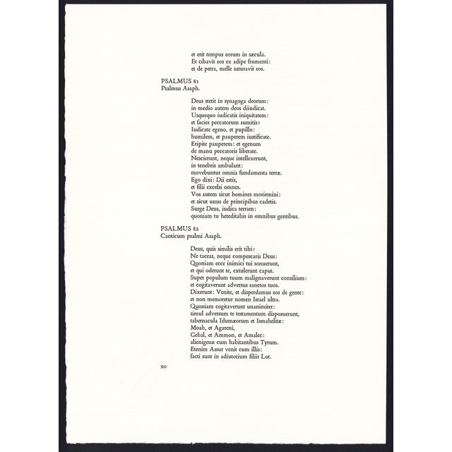 Pink 1968 Salvador Dalí Biblia Sacra "Ecce Homo" (Behold Face of Man, Jesus) For Sale - Image 8 of 10