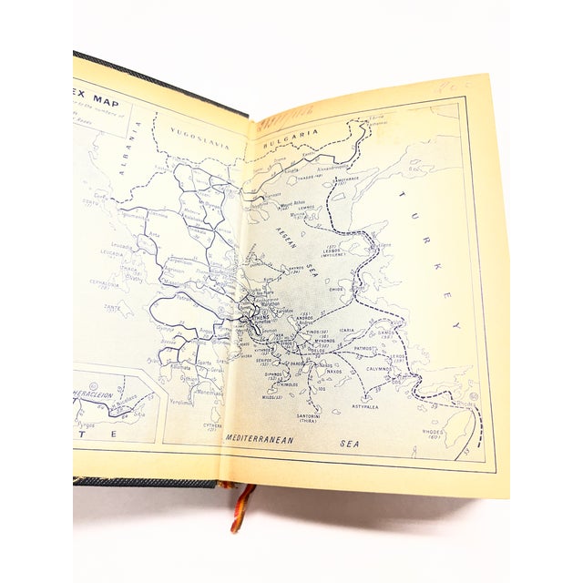Illustration Vintage Travel Book Set/3 For Sale - Image 3 of 13