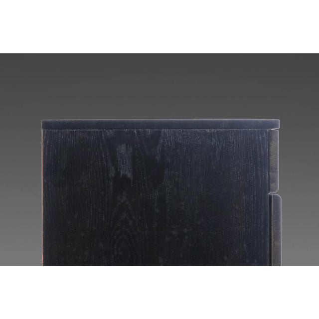 Raymond Loewy for Mengel Ebonized Four Drawer Dresser, USA, circa 1950's For Sale - Image 11 of 12