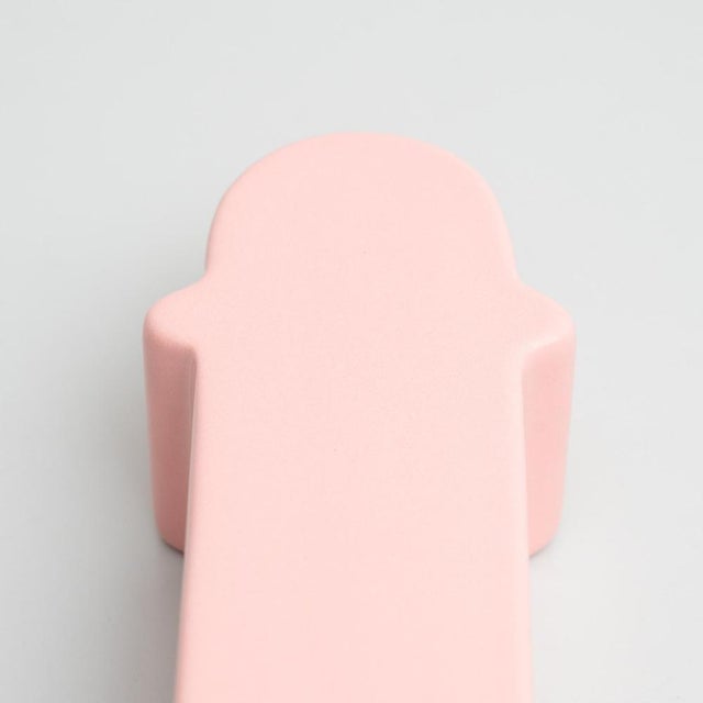 Pink Ceramic Shiva Flower Vase by Ettore Sottsass for BD Barcelona, 2015 For Sale - Image 15 of 18