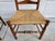 Rush Seat Ladder Back Chairs -Set of Four For Sale - Image 11 of 14