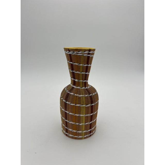 Ceramic Vase from Fratelli Fanciullacci, Italy, 1950s, in Flawless conditions. Designed 1950 to 1959 This piece has an...