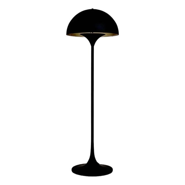 NOIR Cataracta Floor Lamp, Black Iron For Sale