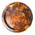 Wood Vintage Hollywood Regency Faux Tortoiseshell Tray Top Pineapple Pedestal Accent Table For Sale - Image 7 of 7