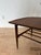 Mid-Century Modern 1960s Mid-Century Modern Surfboard Side Table by Bassett – Walnut With Magazine Shelf For Sale - Image 3 of 11