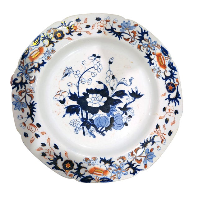 Blue Spode New Stone China Imari Dinner Service, Pattern 3504, Eighty-Four Pieces Circa 1822–1825 For Sale - Image 8 of 10