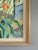 1955 Mid-Century Modern 'Daylilies in Sunlight' Vintage Original Floral Still Life Oil Painting, Framed For Sale - Image 4 of 11