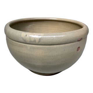 Vintage Japanese Earthenware Bowl, 1920s For Sale