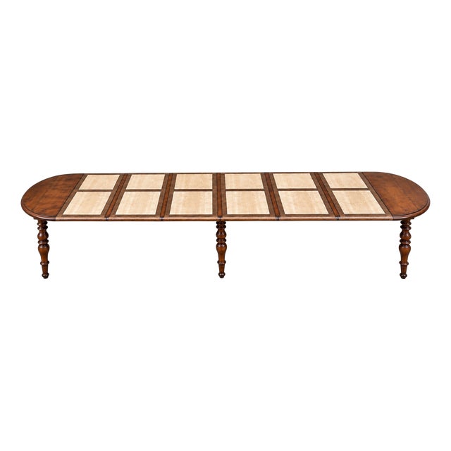 Louis-Philippe Style Extendable Oval Table in Oak, 1800s For Sale