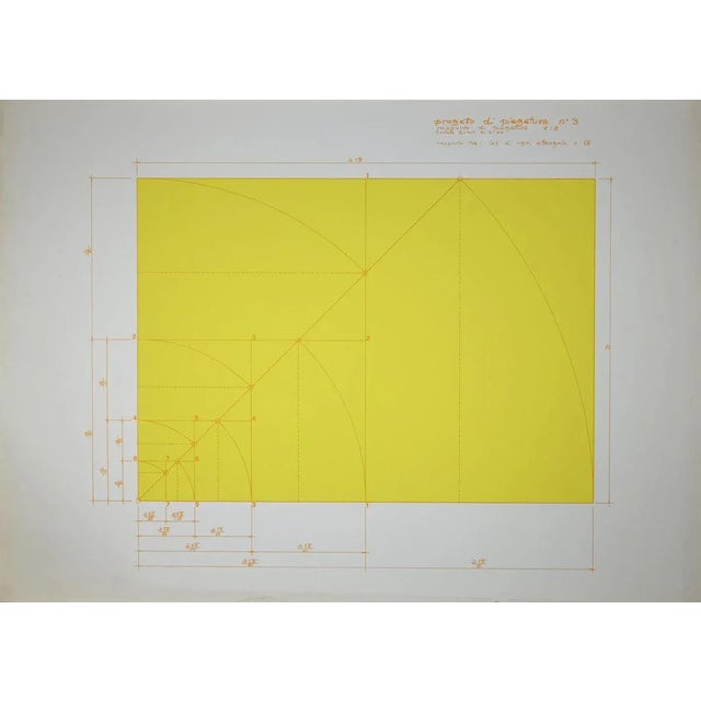 The four works are part of the portfolio named ''Ipotesi di piegatura'' (Folding Theories). Hand titled by the artist. 3...