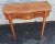 1920s Federal Style Satinwood Inlaid Flame Mahogany Serpentine Card Table For Sale In Washington DC - Image 6 of 10