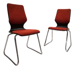 Pagwood Chairs by Elmar Flötotto, 1970s, Set of 2