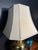 Mid Century Oversized Brass Table Lamp For Sale - Image 4 of 6