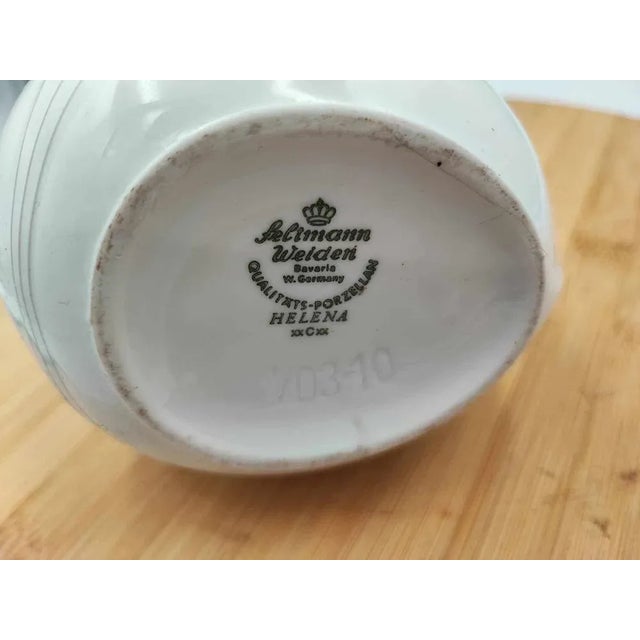 Helena Fish Vase in Porcelain from Seltmann Weiden, 1950s For Sale - Image 4 of 7