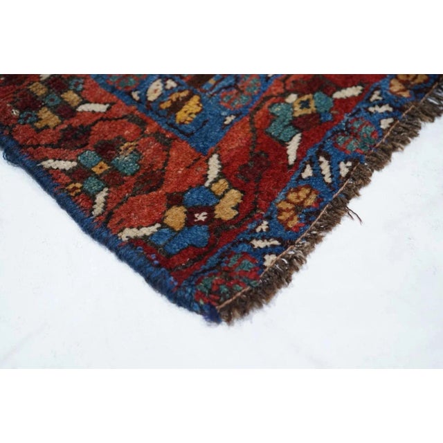 Textile Antique Bidjar Rug 4'3'' x 5'6'' For Sale - Image 7 of 12