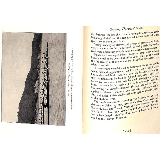 Paper "Twenty Harvard Crews" 1923 Mumford, George Saltonstall For Sale - Image 7 of 12