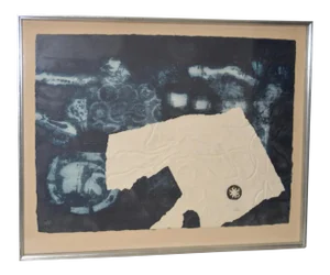 Antoni Clavé "Signes et ficelle" Carborundum Etching w/ Aquatint c.1970