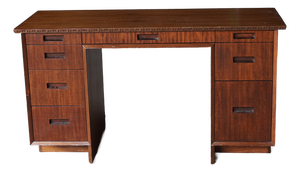 Henredon Taliesin Desk in Mahogany by Frank Lloyd Wright for Heritage, USA, 1950s
