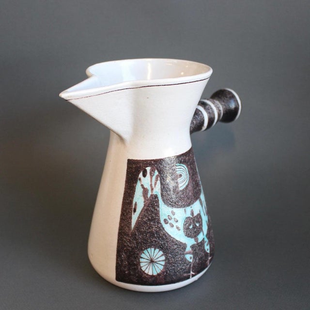 Vintage Italian Pitcher by Serafino Mattucci, 1960, in None conditions. Designed 1960 to 1969