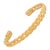Early 21st Century Cleopatra Twist Gold Cuff Bracelet For Sale - Image 5 of 9