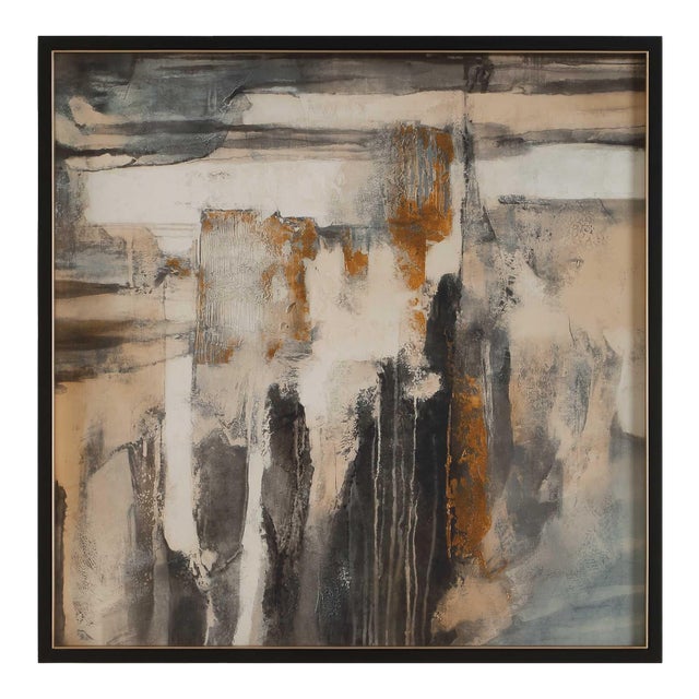 Landslide Framed Abstract Print For Sale