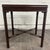 Vintage Georgian Style Chippendale Style Mahogany Tray Top Side Table For Sale - Image 11 of 14