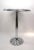 Art Deco Art Deco Style Chrome & Mirror Accent Table 27" Tall For Sale - Image 3 of 7
