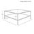 Matthew Izzo Home Schiffer Gold Leaf Tassel Glass Top Coffee Table For Sale In New York - Image 6 of 6