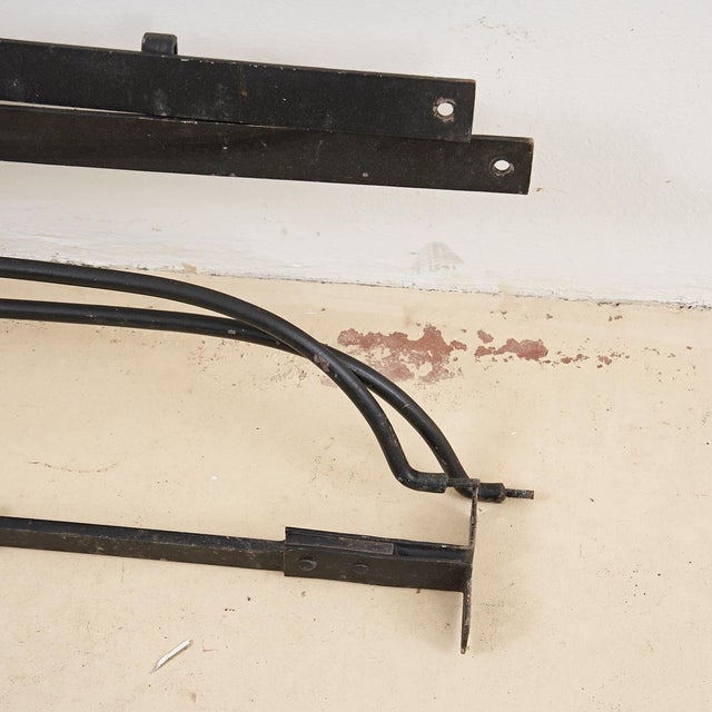 Antique Wrought Iron Bed For Sale - Image 12 of 15